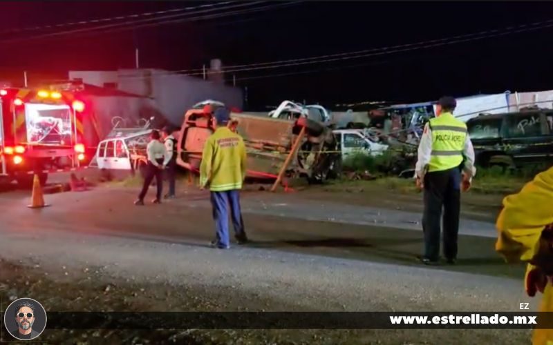 Fallece hombre al chocar en salida a Quiroga de Morelia